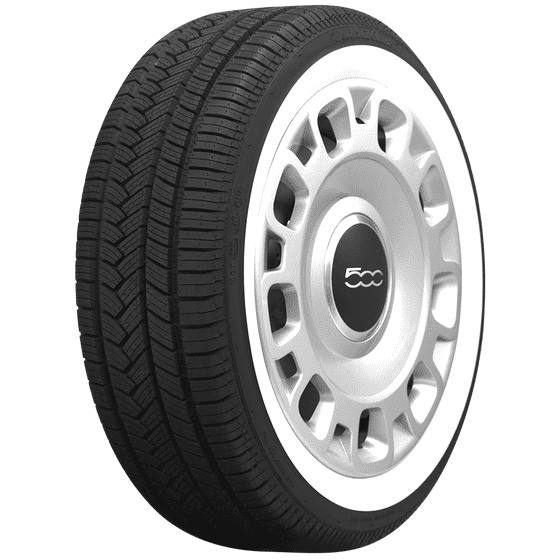 American Classic Radial | 1 5/8 Inch Whitewall | 185/55R15
