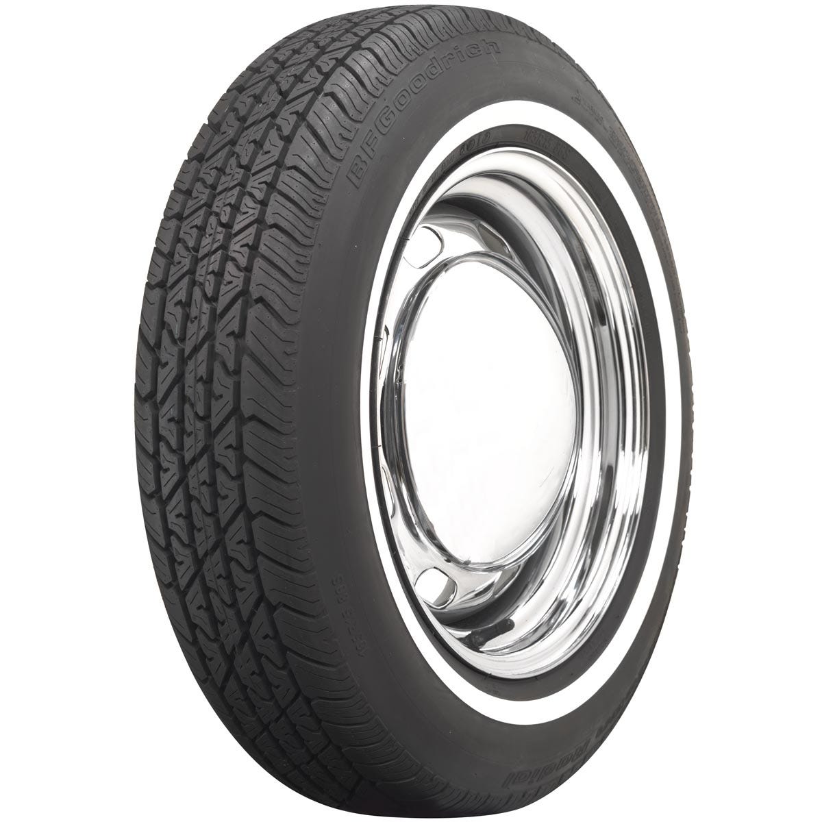 BF Goodrich Silvertown Radial | 3/4 Inch Whitewall | 165R15