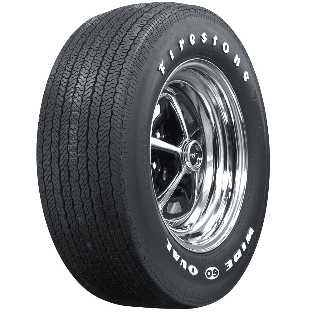 Firestone Wide Oval | Raised White Letter | F60-15