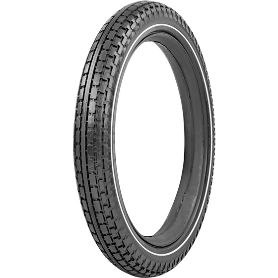 Metzeler Cycle | Pin White Stripe | 200-17