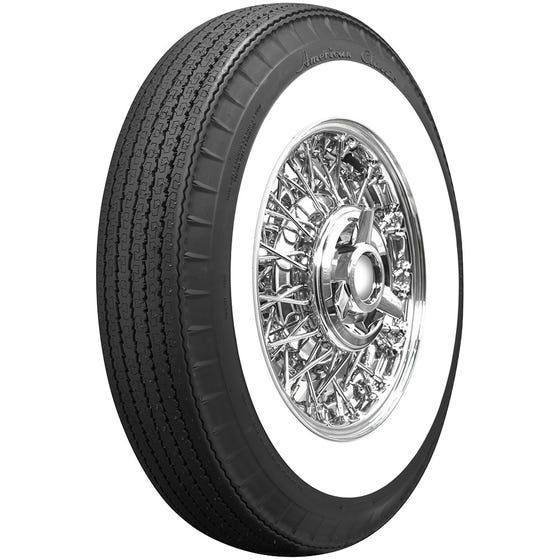 American Classic Radial | 2 1/4 Inch Whitewall | 650R13