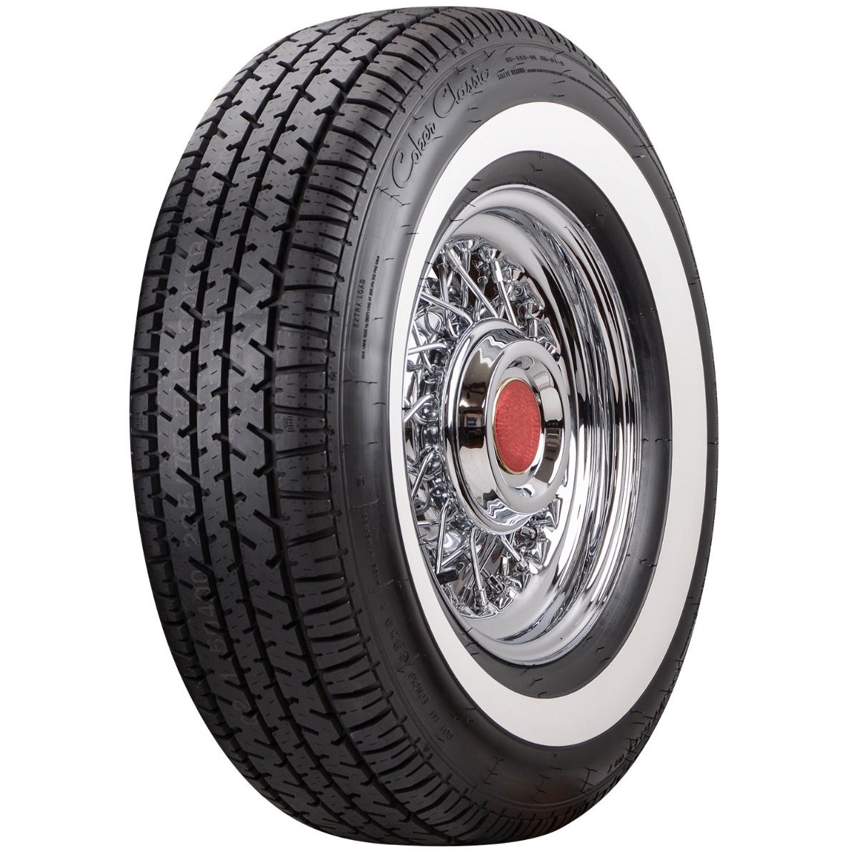 Coker Classic Star Series | 1.60 Inch Whitewall | 235/75R15